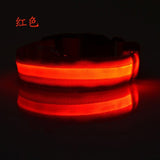 ssss  Night Safety Flashing Glow In The Dark Dog Leash,Nylon LED Pet Dog Collar,Dogs Luminous Fluorescent Collars Pet Supplies