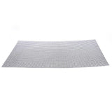 Non-stick Barbecue Grilling Mats High Security Grid Shape BBQ Mat with Heat Resistance 33x40cm For Outdoor Activities