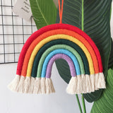 Nordic Kids Room Rainbow Hanging Decoration Rainbow Wall Hanging Decor Scandinavian Kids Room Household Decor Accessories