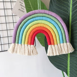 Nordic Kids Room Rainbow Hanging Decoration Rainbow Wall Hanging Decor Scandinavian Kids Room Household Decor Accessories