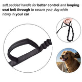 Nylon Dog Leash Bungee Elastic Pet Dog Leashes Tactical Dog Training Leash Safety Two Handle Rope For Small And Large Dogs