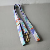 Nylon soft self-designed dog collar with bow tie walking dog rope training pet collar traction straps pet products good quality