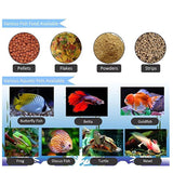 Onme LCD Electronic Automatic Fish Feeder Dispenser Timer Automatic Tank Food Feeding Machine Aquarium Auto Fish Feeder Timer