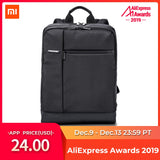 Original Xiaomi Classic Business Backpack Teenagers Bag Large Capacity School Backpack Students Bags Suitable For 15inch Laptop