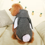 PETCIRCLE Pet Clothes Dog Clothes Autumn And Winter Woolen Coat Big Ears Rabbit Loaded Teddy Small Dog Clothes - app80