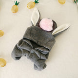 PETCIRCLE Pet Clothes Dog Clothes Autumn And Winter Woolen Coat Big Ears Rabbit Loaded Teddy Small Dog Clothes - app80