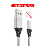 PZOZ 1M 2M Magnetic Cable Micro usb Type C Fast Charging Microusb Type-C Magnet Charger Wire usb c For iphone 11 X Xr usb cable