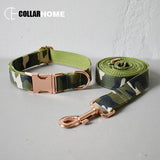 Personalized nylon bow tie dog collar leash bowknot custom Labrador dog collar pet straps products training engraved dog collar