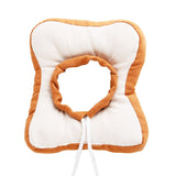Pet Adjustable Elizabeth Collar Puppy Shaped Soft Cotton Wound Healing Collar Medical Protection Neck Ring for Pets