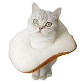 Pet Adjustable Elizabeth Collar Puppy Shaped Soft Cotton Wound Healing Collar Medical Protection Neck Ring for Pets