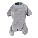 ssss  Pet Casual Wear Clothes 4-legged  Pajamas Warm Clothes Dog Flannel Jumpsuit  Puppy Coat Apparel Costume Shirt Chihuahua