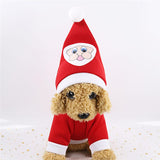 Pet Cat Dog Christmas Santa Winter Warm Clothing Dress Thicken Clothes Costume Clothing Puppy For Small Big Large Dog Coat @5 - app80