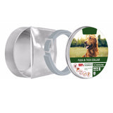 Pet Collar Dewel Pet Dog Collar Anti Flea Ticks Long-term Protection Mosquitoes Outdoor Protective Adjustable Pet Collar  White