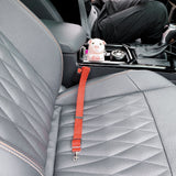 Pet Dog Cat Car Seat Belt Adjustable Harness Seatbelt Lead Leash for Small Medium Dogs Travel Clip Pet Supplies 11 Color