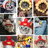 Pet Dog Cat clothes costume halloween cat hat scarf suit cloak dress up New Year pet costume cloak Christmas clothes mascotas