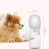 Pet Dog Fedding Bottle 350ml  Food Grade Plastic Outdoor Travel Portable Pet Dog Cat Drinking Water Bottle Tool 3 Color