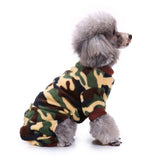ssss  Pet Dog Jumpsuit Camouflage Clothes Apparel Dog Shirts Outerwear Four Leg Pajamas For Small Dogs Puppy Chihuahua Product