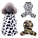 ssss  Pet Dog Jumpsuit Camouflage Clothes Apparel Dog Shirts Outerwear Four Leg Pajamas For Small Dogs Puppy Chihuahua Product