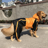 Pet Dog Raincoat Waterproof Clothing for Dog Small Dog Rain Jacket Big Dog Clothes Waterproof Jumpsuit Golden Retriever - app80