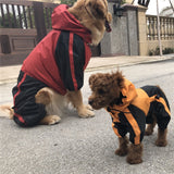 Pet Dog Raincoat Waterproof Clothing for Dog Small Dog Rain Jacket Big Dog Clothes Waterproof Jumpsuit Golden Retriever - app80