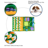 Pet Dog Sniffing Mat Find Food Pet Interactive Play Toys Dog Mat For Relieve Stress Puzzle Pet Feeding Pad Training Blanket