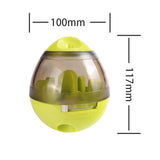 Pet Dogs Cats Fun Bowl Toy Feeder Interactive Dog Feeding Pets Tumbler Leakage Food Ball Puppy Pet Training Exercise Bowl Toys