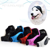 Pet Goggles Dog Sunglasses Colorful UV Eyewear Protection with Adjustable Strap for Big Dogs Waterproof and Windproof