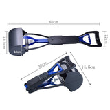 Pet Pooper Scooper Long Handle Jaw Poop Scoop Clean Pet Cleaning Tools Outdoor Pick Up Animal Waste Dog Puppy Cat Waste Picker