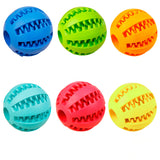 Pet Sof Pet Dog Toys Toy Funny Interactive Elasticity Ball Dog Chew Toy For Dog Tooth Clean Ball Of Food Extra-tough Rubber Ball