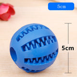 Pet Sof Pet Dog Toys Toy Funny Interactive Elasticity Ball Dog Chew Toy For Dog Tooth Clean Ball Of Food Extra-tough Rubber Ball