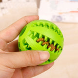 Pet Sof Pet Dog Toys Toy Funny Interactive Elasticity Ball Dog Chew Toy For Dog Tooth Clean Ball Of Food Extra-tough Rubber Ball