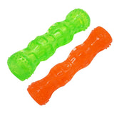 Pet Toy Dog Cat Bone Grinding Bite Chew Health Teeth Stick Silicone Chasing Soft Pet Toy Pet Training Supplies