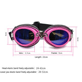 Pet Waterproof Glasses Dog Fashion Adjustable UV Sunglasses Dog goggles Pet photo props pet jewelry for large medium dogs