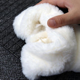Pet Winter Warm Clothes Dog Cat Luxury Faux Fur Coat Jacket Winter Fleece Overcoat Small Dog Cat Bow-Knot Clothes For Chihuahua