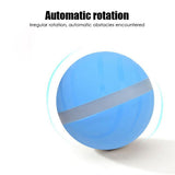 Pets Dogs Cats LED Electric Glowing Jumping Ball Toys Mini Rolling Flash Light Chew Ball Toy Training Exercise for Puppy Dog