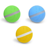 Pets Dogs Cats LED Electric Glowing Jumping Ball Toys Mini Rolling Flash Light Chew Ball Toy Training Exercise for Puppy Dog