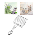 Pets Litter Scoop Sand Shovel Cat Stainless Steel Metal Pooper Scoopers Pet Artifact Dogs Waste Shovel Cleaning Scoop Supplies