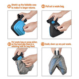Petshy Portable Dog Cat Pooper Scooper Poop Scoop Clean Pick Up Excreta Cleaner Tools Outdoor Foldable Pet Cleaning Supplies - app80