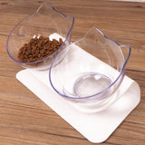 Plastic Double Non-slip Pet Bowl For Dogs Puppy Cats Food Water Feeder Pets Feeding Dishes Dog Bowls Pet Feeding Supplies