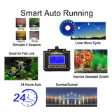 dasda  PopBloom Led Aquarium Lamp Led+lighting Led Light Fixture Lamp for Plants Aquarium Led Light Led Aquarium Marine Freshwater