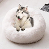 Portable Puppy Warm Pet Dog Litter Pad Round Sleeping Fashion Comfortable Pet Bed Nest Washable Pet Dog Soft Long Plush House