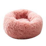 Portable Puppy Warm Pet Dog Litter Pad Round Sleeping Fashion Comfortable Pet Bed Nest Washable Pet Dog Soft Long Plush House