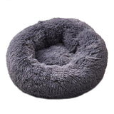 Portable Puppy Warm Pet Dog Litter Pad Round Sleeping Fashion Comfortable Pet Bed Nest Washable Pet Dog Soft Long Plush House