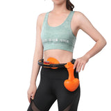 Portable Sport Hoops Yoga Waist Exerciser Hoop Detachable Belly Abdominal Muscle Trainer Circle Loss Weight Fitness Equipment