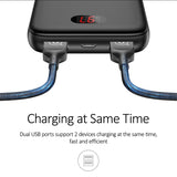 hello word  Power Bank for xiaomi mi iPhone,USAMS Mini Pover Bank 10000mAh LED Display Powerbank External Battery Poverbank  Fast charging