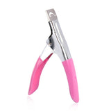dasda  Professional Nail Art Clipper Cutter UV Gel False Nail Tips Edge Cutters Stainless Steel U One Word Clippers Manicure Tool TSLM2