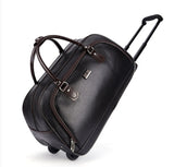 Pu Kabine Internat Gepäck Taschen Roll Tasche Mit Rädern Reisen Trolley Tasche Auf Rädern Für Männer Reise Seesack Rädern Reise taschen