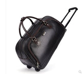Pu Kabine Internat Gepäck Taschen Roll Tasche Mit Rädern Reisen Trolley Tasche Auf Rädern Für Männer Reise Seesack Rädern Reise taschen