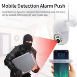 Q1 Outdoor PTZ Wireless IP Camera Move Detection Infrared Night Vision Waterproof Surveillance RJ45/Wifi Dome CCTV Camera
