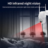 Q1 Outdoor PTZ Wireless IP Camera Move Detection Infrared Night Vision Waterproof Surveillance RJ45/Wifi Dome CCTV Camera